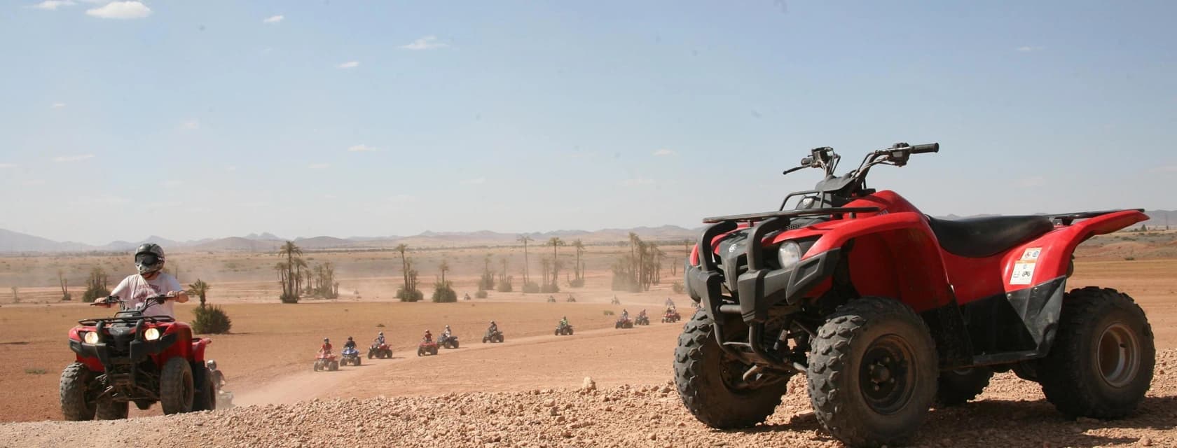 Palmeraie Marrakech : que faire et balade quad palmeraie Marrakech
